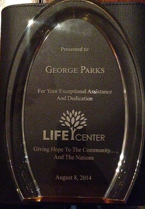 orange county painting contractor lifecenter service award